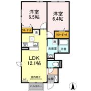 Dーroom切通 Aの間取り画像