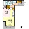 D-room GRACA 中町 EASTの間取り画像