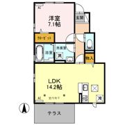 ロータス Aの間取り画像