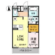 ヴィラグランデⅡの間取り画像