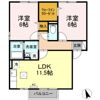 シャンメール C棟の間取り画像