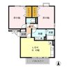 ドミール平成Ⅱ A棟の間取り画像