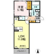 ルヴェデュソレイユ Ⅲの間取り画像