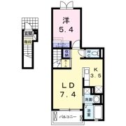 Fragrant eastⅠの間取り画像