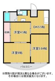 エルコーポ丸子の間取り画像