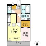 ルイス弐番館の間取り画像