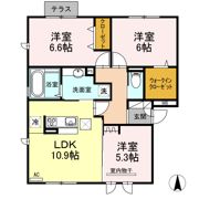 パークハウス水前寺Ⅱの間取り画像