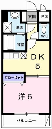 プレジデンシャル白山の間取り画像