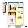 ソレイユ福原 Bの間取り画像