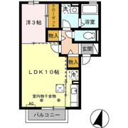 エスポワールの間取り画像
