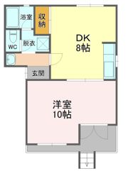 ウイング春日Ⅲの間取り画像