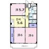 シャルマンK＆Lの間取り画像