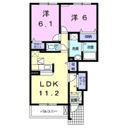 ペアガーデンの間取り画像