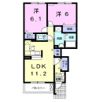 ペアガーデンの間取り画像