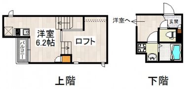 CB川越アリオスの間取り画像