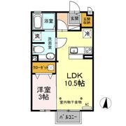 パルハイム2003 A/B/Cの間取り画像