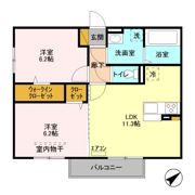 エクラシオールの間取り画像
