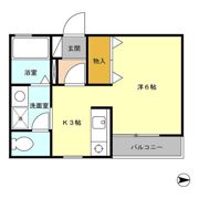 フルールの間取り画像
