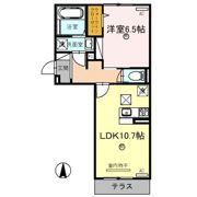 アヴニール西九条の間取り画像