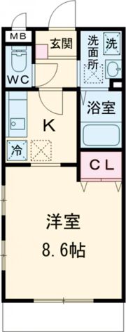 パークサイド若宮[C棟]の間取り画像