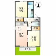 ミレニアムKNの間取り画像
