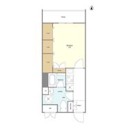 コンポジット中目黒の間取り画像