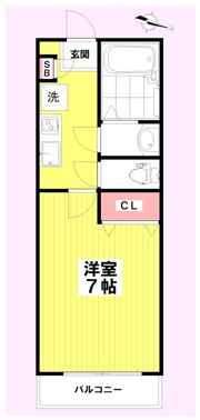 ベルズフローラ座間の間取り画像