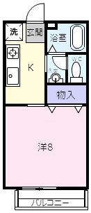 ハイツ マライカの間取り画像