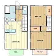 ハーブス ローズマリーの間取り画像