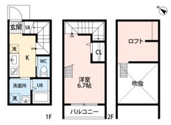 ヒラソル香椎の間取り画像