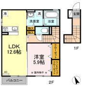 ヴェルデの間取り画像