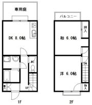 ユトリピアF-1の間取り画像