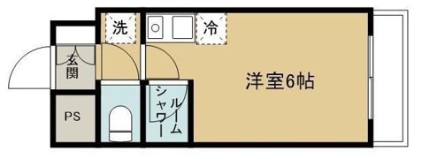 三恵コーポの間取り画像