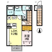 FLAT CIMA Eの間取り画像