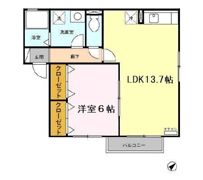 コンフィール入山瀬の間取り画像