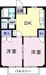 エルローズの間取り画像