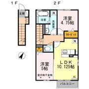 クラリスの間取り画像
