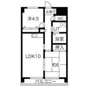 ジーニアスIの間取り画像
