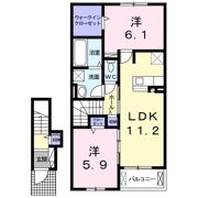 ユーサンヒルズ Ⅰの間取り画像