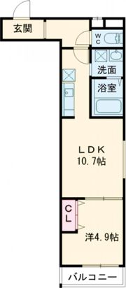 フジパレス長吉長原の間取り画像