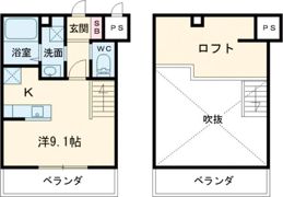 skip square sakiokaの間取り画像