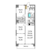 エクサージュ21の間取り画像