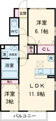 ステラの間取り画像