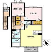 ユウハイツⅢの間取り画像