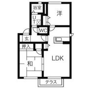 第3グリーンコーポ守山A棟・B棟の間取り画像