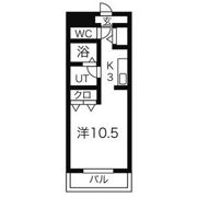 リバーサイド勝川の間取り画像