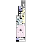 ル レーヴBの間取り画像