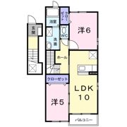 ポム・ド・テールF＆K Aの間取り画像