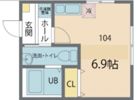 カインドネス港南2号棟の間取り画像
