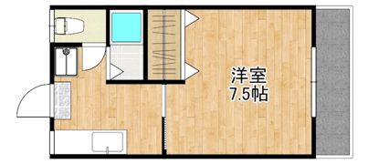 カーサシエルの間取り画像